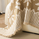 Thick Jacquard Couch Cover for Sectional Sofas, Cozy Washable Sofa Cover Throw Blanket