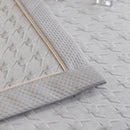 Houndstooth Ice Silk Breathable Sofa Cover, Modern Non-Slip Summer Couch Protector