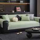 Non-Slip Cooling Breathable Couch Protector Towel, Lightweight Slipcover for Sofas