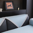 Non-Slip Cooling Breathable Couch Protector Towel, Lightweight Slipcover for Sofas