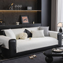 Non-Slip Cooling Breathable Couch Protector Towel, Lightweight Slipcover for Sofas