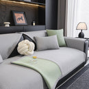 Non-Slip Cooling Breathable Couch Protector Towel, Lightweight Slipcover for Sofas