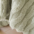 Modern 3D Water Ripple Sofa Cover, Non-Shedding Cream Style Furniture Protector Throw