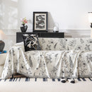 Chenille Giverny Couch Cover, Cozy Blankets for Sofa and Couch, Slip Covers for Couch Sectional