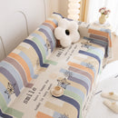 Chenille Sofa Cover Throw, Smile Couch Cover Blanket Throws for Couches, Soft Sofa Towel