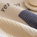 Chenille Sofa Cover Throw, Smile Couch Cover Blanket Throws for Couches, Soft Sofa Towel