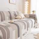 Chenille Sofa Cover Throw, Smile Couch Cover Blanket Throws for Couches, Soft Sofa Towel
