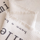 Chenille Sofa Cover Throw, Smile Couch Cover Blanket Throws for Couches, Soft Sofa Towel
