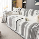 Boho Couch Throw Covers with Tassel Thick Durable Sofa Cover Blanket Furniture Slipcover Sectional