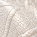 Geometric Textured Cotton Quilted Sofa Cover, Non-Slip Washable Couch Protector