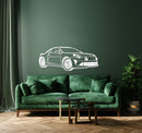 A110s Perspective Metal Car Wall Art - NC1215