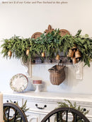 Artificial Cedar and Pine Garland