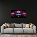 Car wall art lighted, Car led wall decor, Car led sign - UvCar28