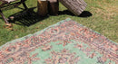 Vintage Handmade Unique Rug  5'10'' X 9'3''