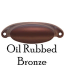 Classic Bin Pull Solid Brass with Elegant Rounded Design Available in 4 Finishes Includes Mounting Hardware