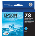 New, Pre-Owned - Epson 78 (T078220) Cyan Ink Cartridge