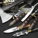 "Jotun" BBQ Tools Skewers Set in a Wooden Case, 32 items