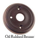 Doorknob Rosette with Beveled Detailing