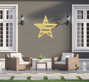 American Flag Star - Metal Wall Art