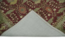 5x8, 6x9, 8x10 and 9x12 Handmade Persian Design Rust and Green made with fine wool Area Rug |  TRDCP150810