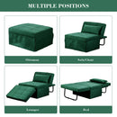 Ainfox 71inch Convertible Sofa Bed Navy Blue,4-in-1 Folding Sofa