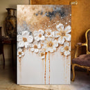 Gold Floral Wall Art