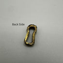Authentic Cast Brass Keyhole Insert for Premium Antique Furniture Pieces