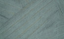 Modern Geometrical Pattern Ivory and Silver Hand Knotted 10x13 Wool Rug