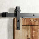 Non-Bypass Sliding Barn Door Hardware Kit - Classic Design Roller