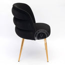 NADOR Black Accent Chair