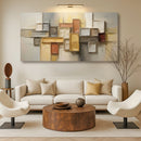 Shape Pattern Minimalist Abstract Wall Art