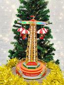 Parachute Tower. Carousel Christmas Village Miniature by Wizardi F07M4-8-W201