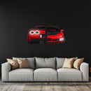 Car neon light sign, Car wall art lighted, Car led wall decor - UvCar22