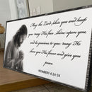 Numbers 6:24-26 - May The Lord Bless You Faith Sign IV