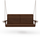 Keystone Amish Co. 4 Foot Salem Pressure Treated Porch Swing, Mushroom Stain
