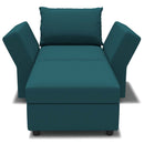 Ainfox 2 Seats Recline sofa Convertible Sofa Couch with Storage