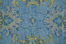 Traditional Oushak Design Blue Hand knotted 6x9 Wool Area Rug