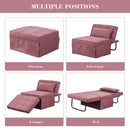 Ainfox 71inch Convertible Sofa Bed Navy Blue,4-in-1 Folding Sofa