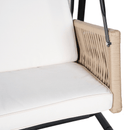 East Green Parker Patio Swing with Canopy Stand