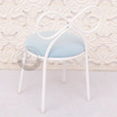 KOMBOS Kids Chair White Frame with White Cushion