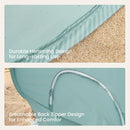 Tiny Land® One-Stop Beach Toy & Tent Set – Sea Blue