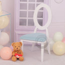 OLYMPIA Oval Back White Kids Chair
