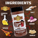 NON COLLECTIVE | Cowgirl BBQ Rub | 11.4 oz | Gluten Free | Fat Boy Hickman's BBQ