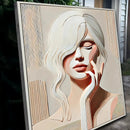 Whispered Contours Abstract Wall Art