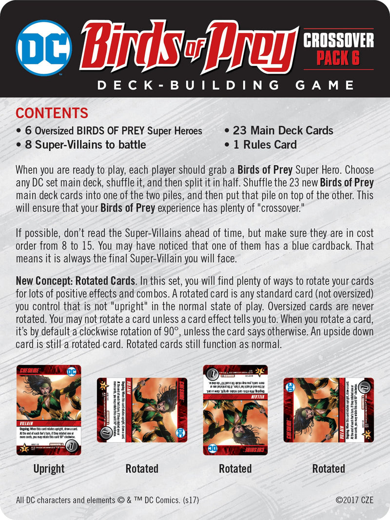 DC Deck-Building Game Crossover Pack 6: Birds of Prey