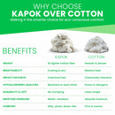 Kapok Fiber Fill Stuffing - Organic
