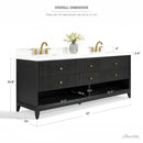 Momo 72" Bath Vanity Set