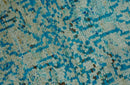 Antique Design 5x8 Blue and Beige Traditional Hand knotted wool rug