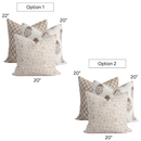 Lenox Pillow Combination | Set of Three Pillow Covers
