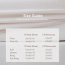 Kasentex Lightweight Sheet Set Twin/Full/Queen/King - Breathable Deep Pocket Bed Sheets with Pillowcases